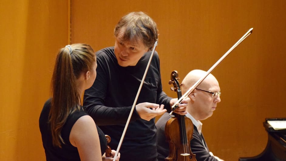 Wisconsin Youth Symphony Orchestra Master Class with Violinist Henning Kraggerud