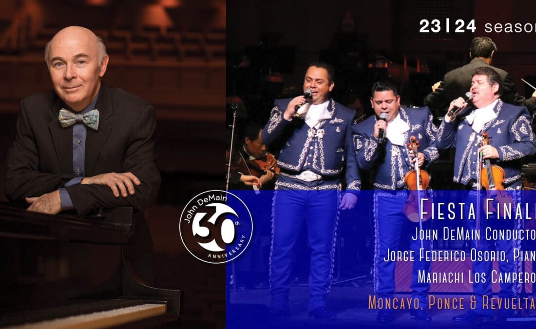 PRESS RELEASE: Madison Symphony Orchestra Wraps up its 98th Season with “Fiesta Finale” Featuring all-Mexican Music and Special Guest Artists — Jorge Federico Osorio, Piano, and Mariachi Los Camperos